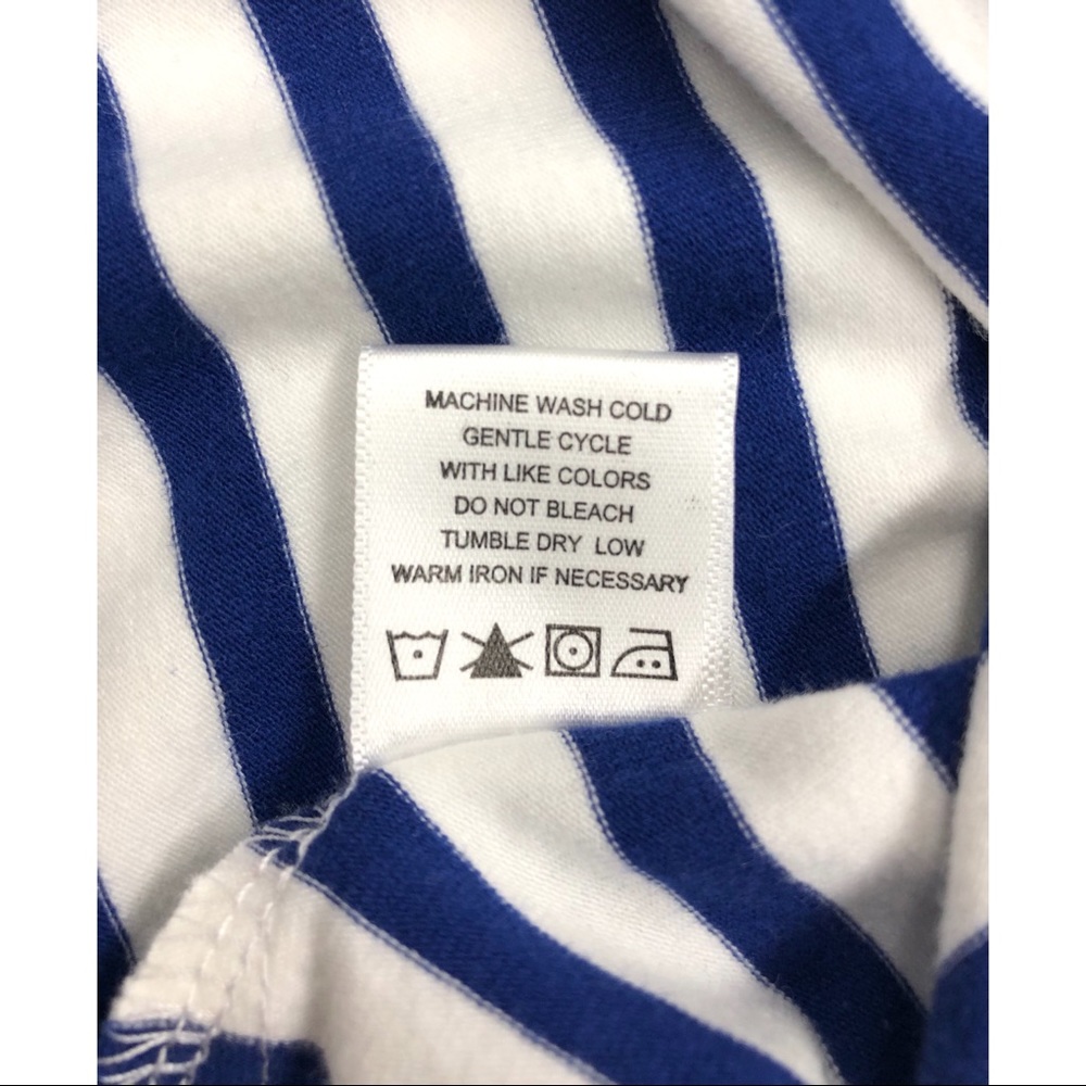 The Vermont Country Store Navy/White Stripe Knit - Picture 14 of 16